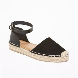 Old Navy Faux-Suede Espadrille  Sandals for Women